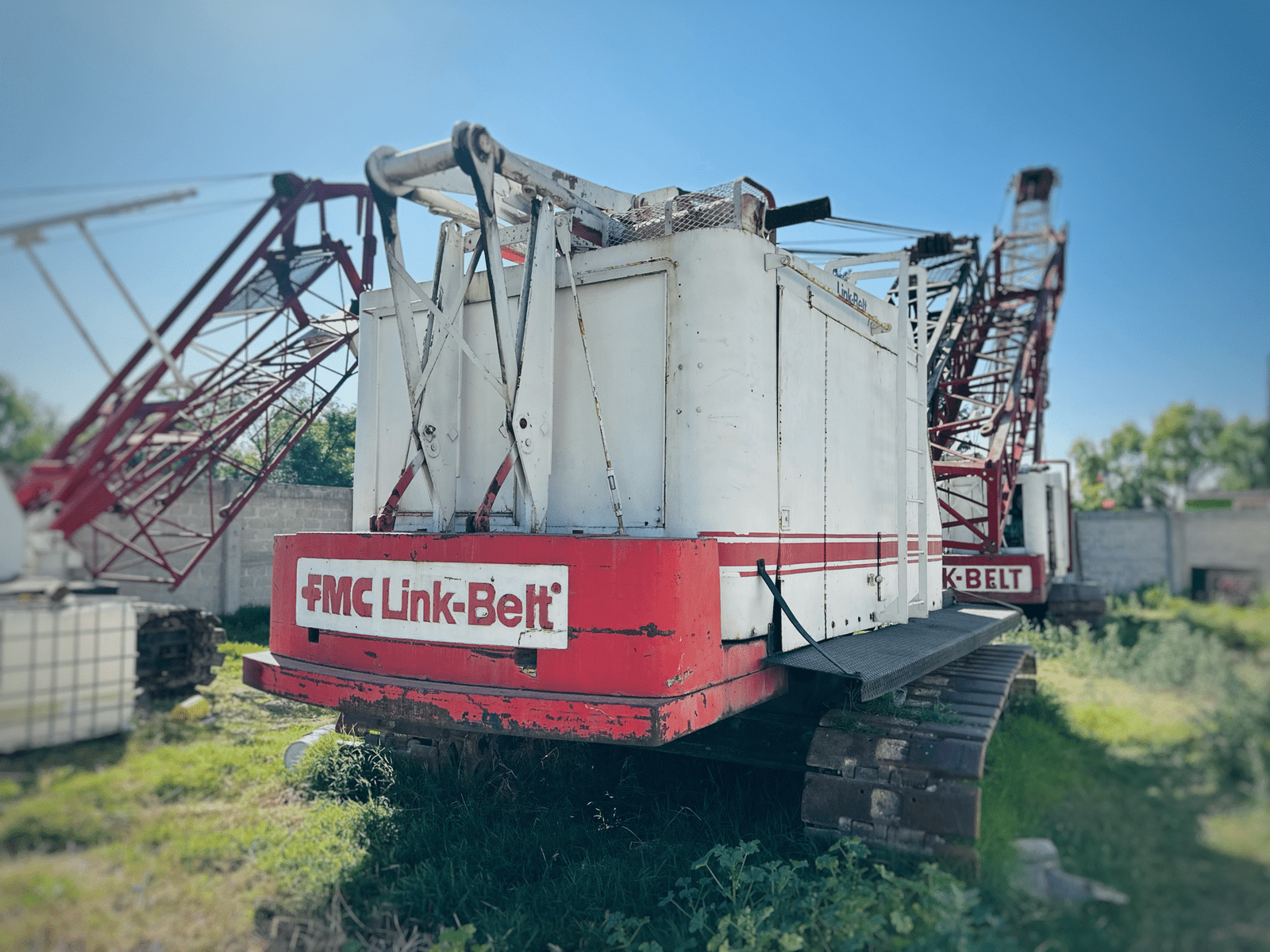 Grúa sobre orugas Link-Belt LS-98A